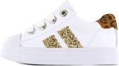 Sneakers | Meisjes | white gold | Leer | Shoesme | Maat 33