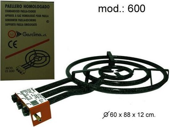 Garcima Paella brander 60 cm — afbeelding 3