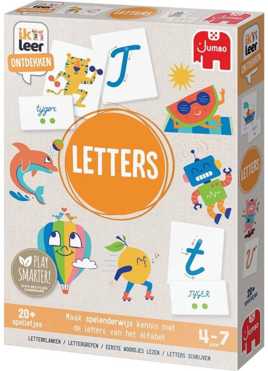 Jumbo - Ik leer ontdekken - Letters - Educatief spel - Vanaf 4 jaar — afbeelding 14