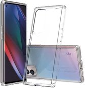 Voor OPPO Zoek X3 Neo Schokbestendig Krasbestendig TPU + Acryl Beschermhoes (Transparant)