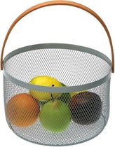 Fruitschaal Aguamarina Metaal (25 x 30 x 25 cm)