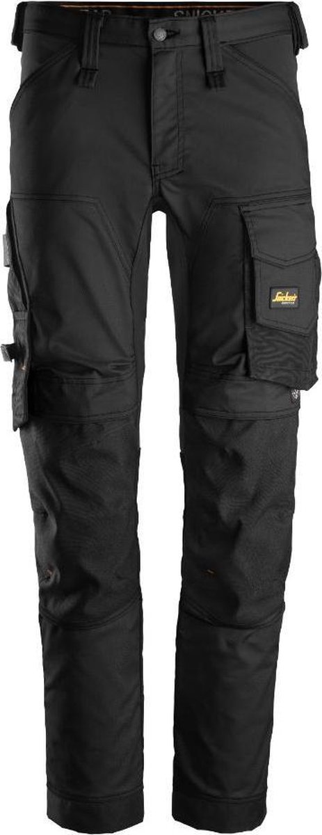Snickers AllroundWork Stretch Werkbroek 6341 - Mannen - Zwart - 58