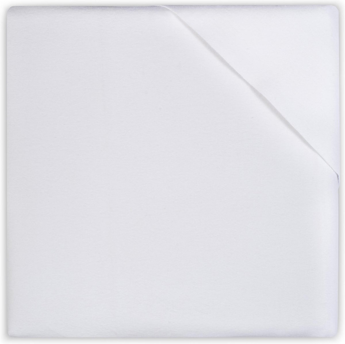 Jollein moltonzeil 80x100cm wit