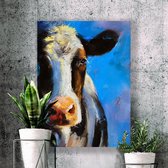 Plexiglas Schilderij Koeienportret