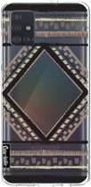 Casetastic Samsung Galaxy A51 (2020) Hoesje - Softcover Hoesje met Design - Oriental Stripes Print