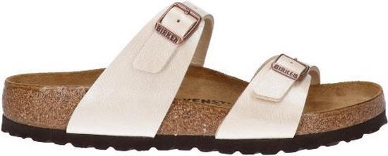 Birkenstock Dames Slipper Sydney Graceful White Regular - Maat 38 | bol.com