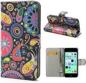 iPhone 5C Hoesje Wallet Case Meteor