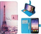 Huawei Y5 / Y560 Hoesje Wallet Case Parijs