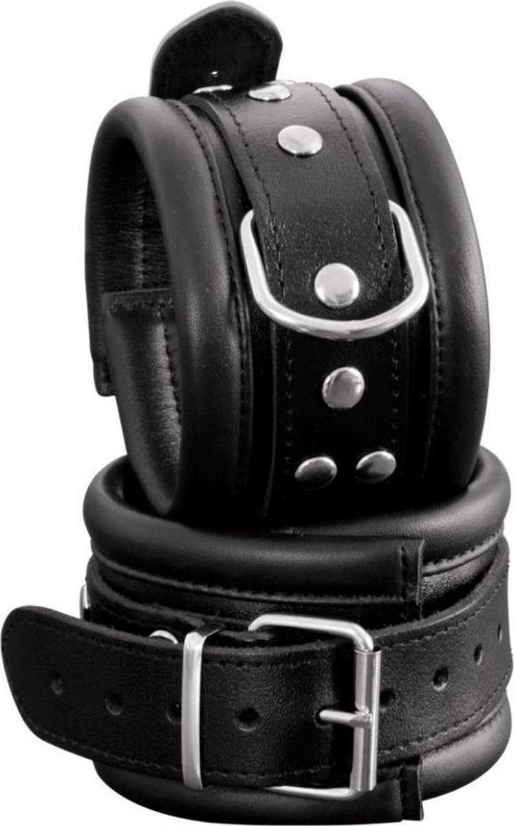 Goedkoopste XX-Dreamtoys – Gevoerde Extra Grote Lederen Enkelboeien