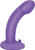 PEGASUS Vibrator Love Toy 6' Curved Realistic Peg & Harness Set Paars