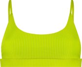 WALLIEN - Dames Bikini Top Sport - Sea Foam - Geel