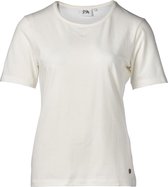 Dames shirt basic picot offwhite | Maat 2XL