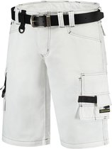 Pantalon de travail Tricorp Canvas court 502006 Blanc - Taille 50