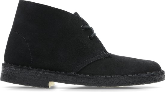 Clarks - Chaussures pour femmes - Desert Boot. - D - daim noir - taille 5 |  bol.com