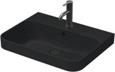 Duravit Opzetwastafel Happy D.2 Plus 50x40 cm Antraciet WonderGliss