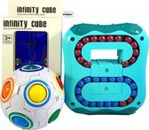 Ultrasativa® Blue Puzzel Pakket - Fidget - Fidget Pakket - Fidget Toys