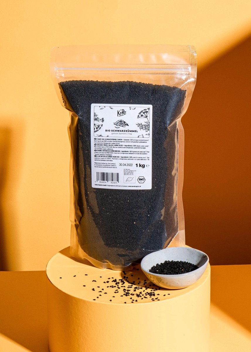 Goedkoopste KoRo | Bio zwart komijnzaad 1 kg