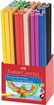 Faber-Castell kleurpotloden - driekantig - 72 stuks - FC-201677