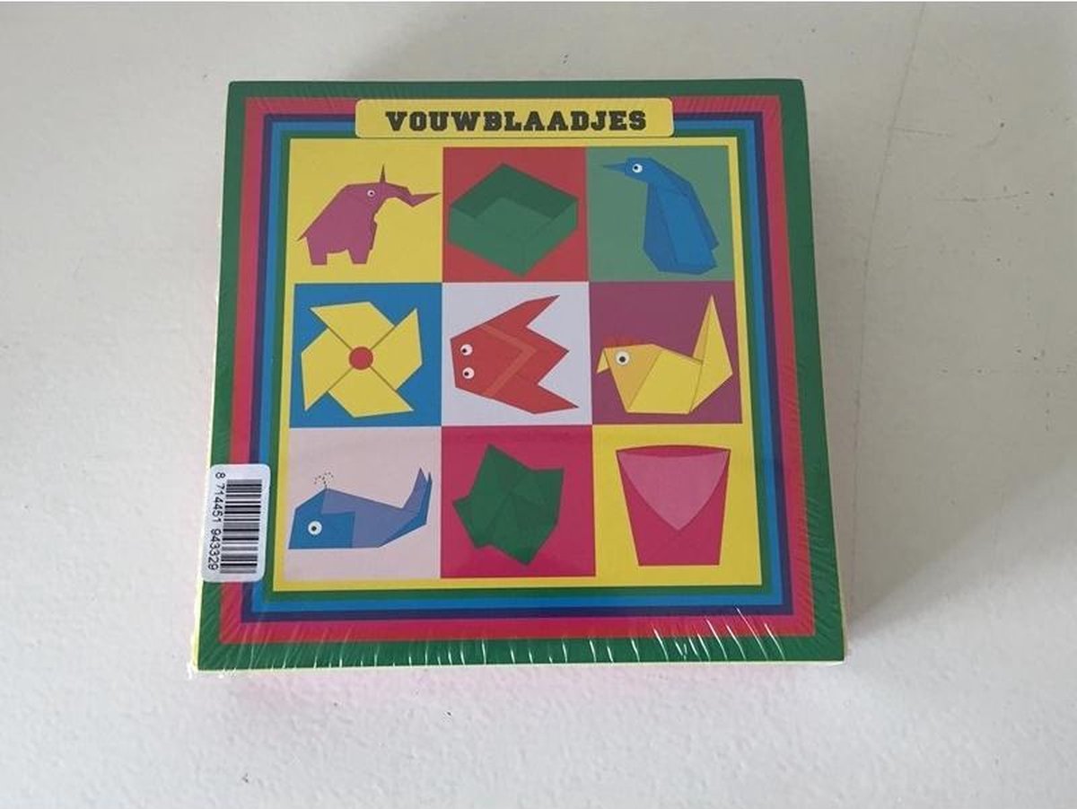 Papyrus Vouwblaadjes - 16x16cm voor vouwen en creaties - Vanaf 6 jaar — afbeelding 2