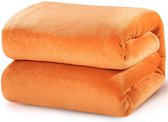 plaid 220x240 - knuffeldeken Fluffy Deken, Zacht en warme deken in de woonkamer, fleece deken, kreukvrij / Anti-Stain als Sofa deken of sprei