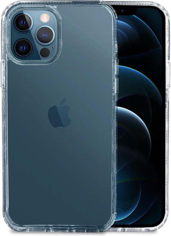 Høyde - German Bayer TPU Softcase hoes - Verkleurd Niet - iPhone 12 Pro Max  - Transparant | bol.com