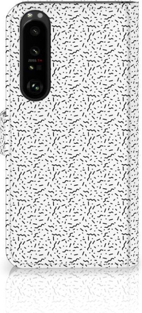 Sony Xperia 1 III Telefoon Hoesje Stripes Dots