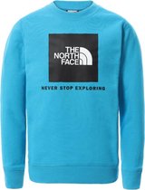 The North Face Youth Box Crew jongens casual sweater marine