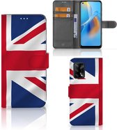 Telefoonhoesje OPPO A74 4G Wallet Book Case Groot-Brittannië