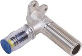 KeKelit muurplaat steek Kelox Pro KMP481 mes 1/2x16 bt H=85