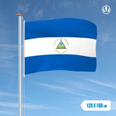 Vlag Nicaragua 120x180cm