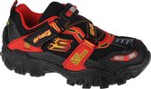 Skechers Damager III-Fire Stopper 400019L-BKRD, voor een jongen, Zwart, Sneakers,Sportschoenen, maat: 27,5