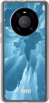 6F hoesje - geschikt voor Huawei P40 Pro -  Transparant TPU Case - Ice Stalactite #ffffff