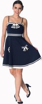 Dancing Days Korte jurk -2XL- SET SAIL Blauw