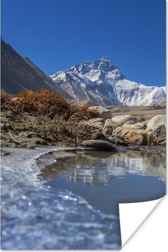 (Camp de base) Everest au Tibet Poster 20x30 cm - petit - Tirage photo sur Poster (décoration murale salon / chambre)