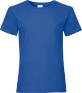 Fruit Of The Loom Filles T-shirt à manches courtes pour Kinder (2 pièces) ( Blauw royal)