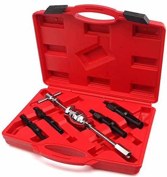 Ensemble d'extracteurs de roulements intérieurs encastrés de 5 pièces avec extracteur d'impact