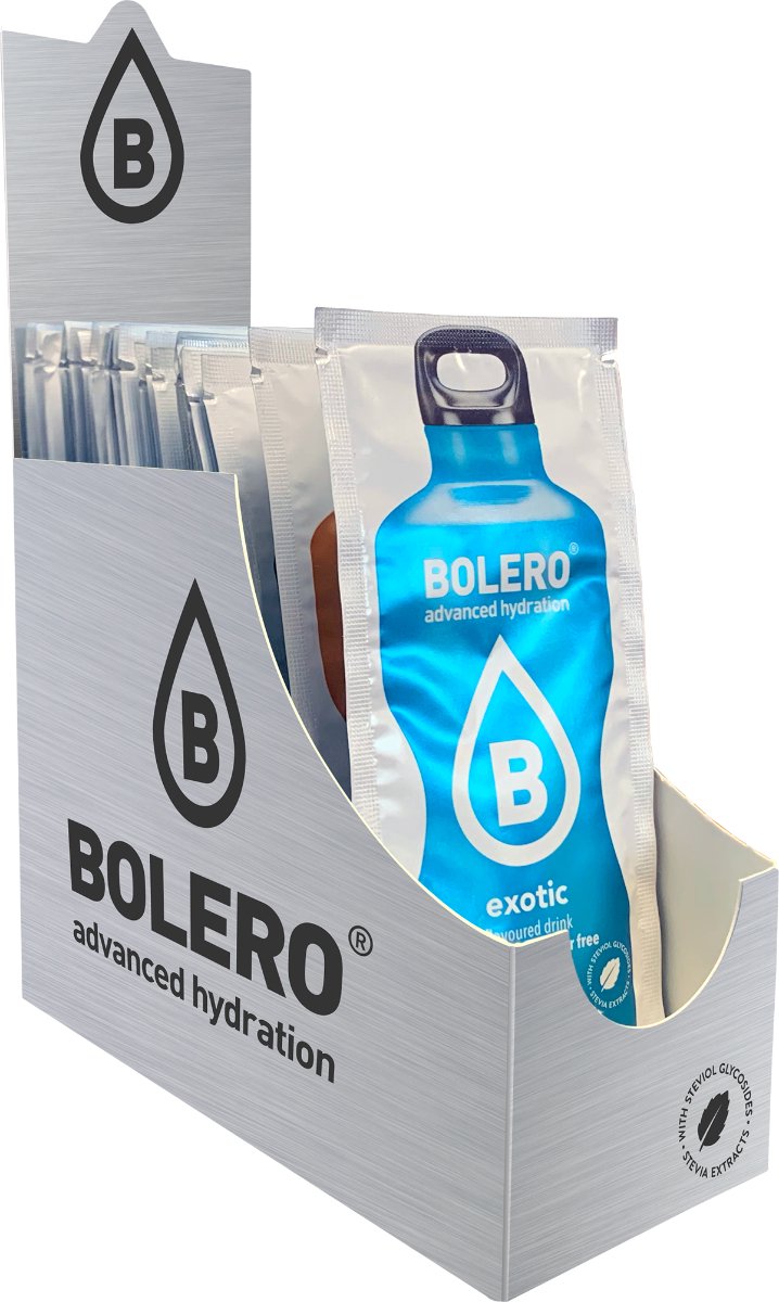 Bolero Instant limonade Proefpakket 24 smaken (suikervrij/stevia) - Bolero