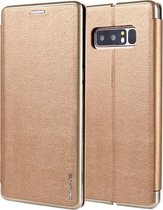 Voor Galaxy Note 8 CMai2 Linglong Series PC + PU horizontale flip lederen tas met houder en kaartsleuf (goud)