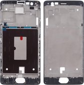 Front Behuizing LCD Frame Bezel Plate voor OnePlus 3 (Zwart)
