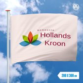 Vlag Hollands Kroon 200x300cm