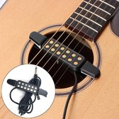 Free Hole Guitar Sound Pickup met kabel (zwart)