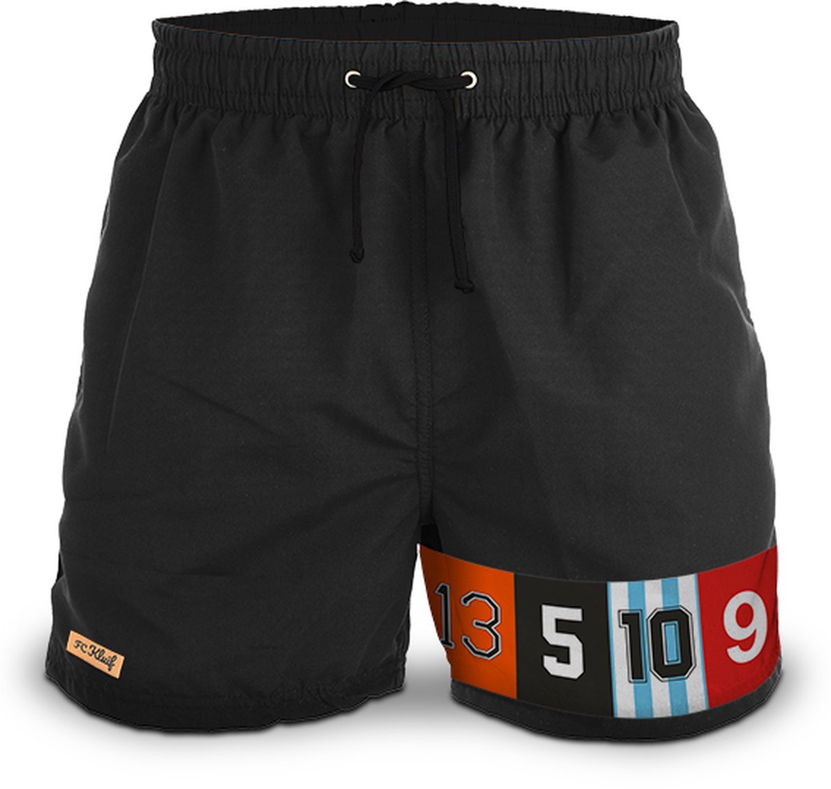 FC Kluif Rugnummer zwembroek - maat S / Small - Zwembroek voor volwassenen - Voetbal design
