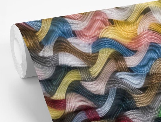 Papier peint photo peint photo vinyle - Oeuvre tressée largeur 360 cm x hauteur 240 cm - Tirage photo sur papier peint (disponible en 7 tailles)