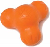 West Paw Tux Zogoflex - Extra sterk & vulbaar speeltje voor honden - Kleur: Oranje, Maat: Large