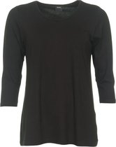 Zazou-shirt-Amy-driekwart-mouw-zwart