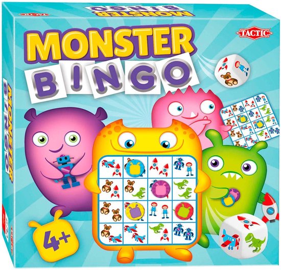 Tactic Kinderspel Monster Bingo | Games | bol.com