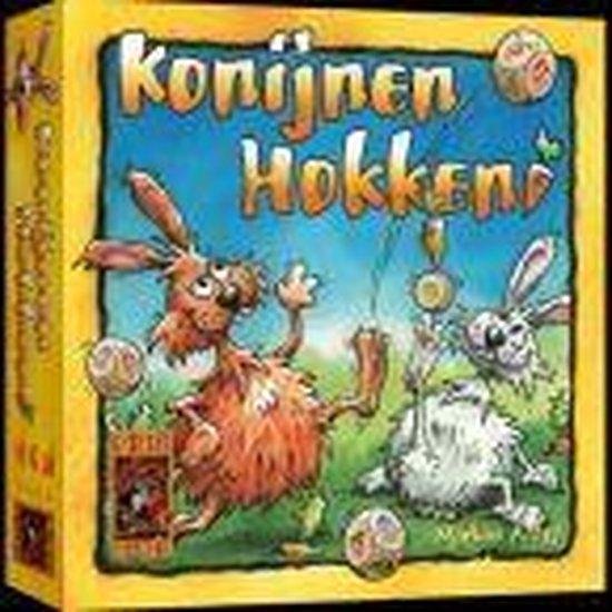 Thumbnail van een extra afbeelding van het spel Konijnen Hokken - Dobbelspel