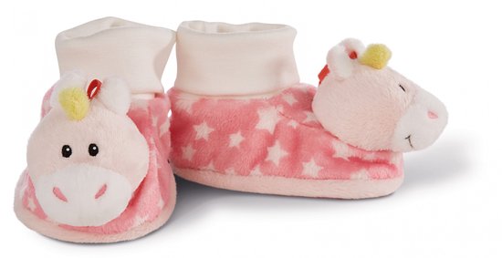Nici Eenhoorn Stupsi Slofjes - Baby - Roze
