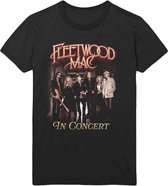 Fleetwood Mac - In Concert Heren T-shirt - S - Zwart