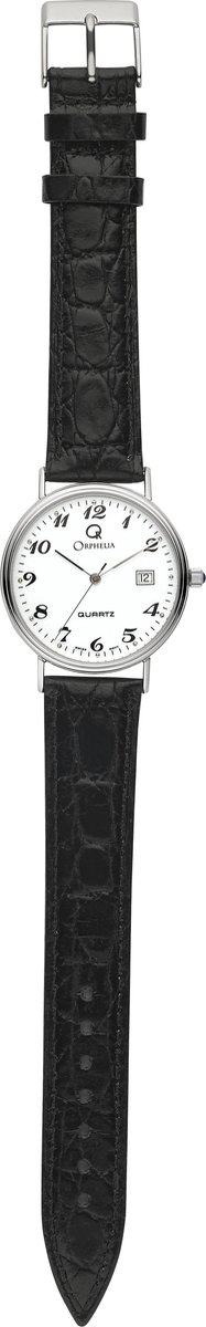 Orphelia MON-7082 Horloge - Leer - Zwart - Ø 34 mm